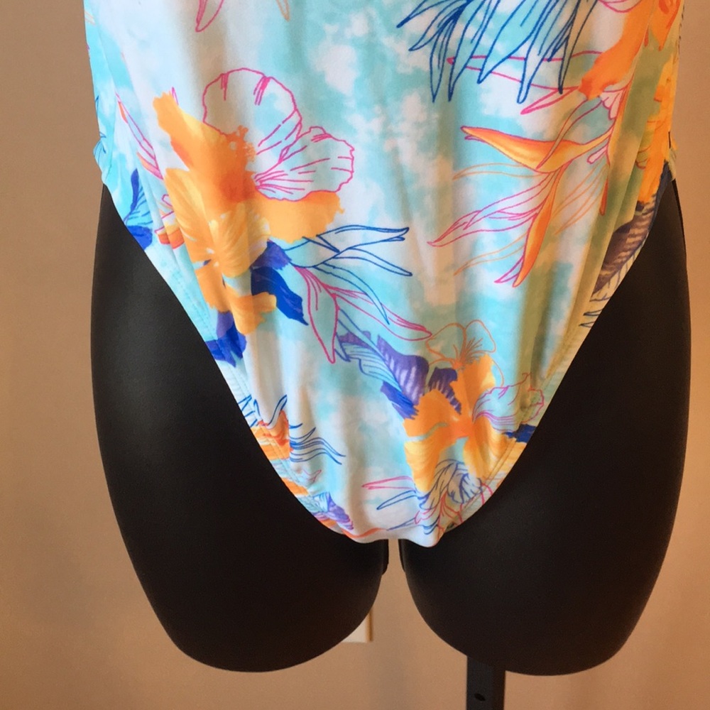 NWT XHJLARATION SWIMSUIT-AQUA - Picture 5 of 8